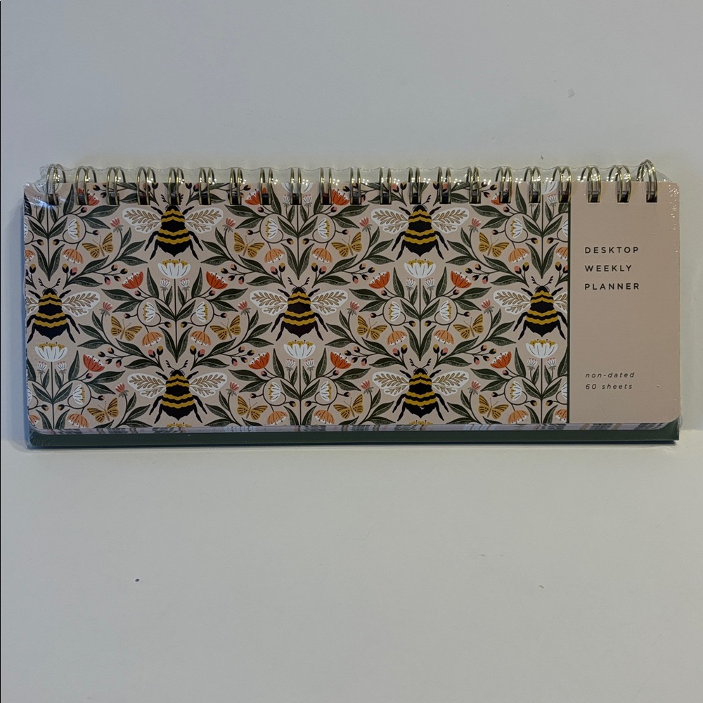 Fringe Desktop Bee Theme Easel Weekly Undated Planner - Picture 6 of 15